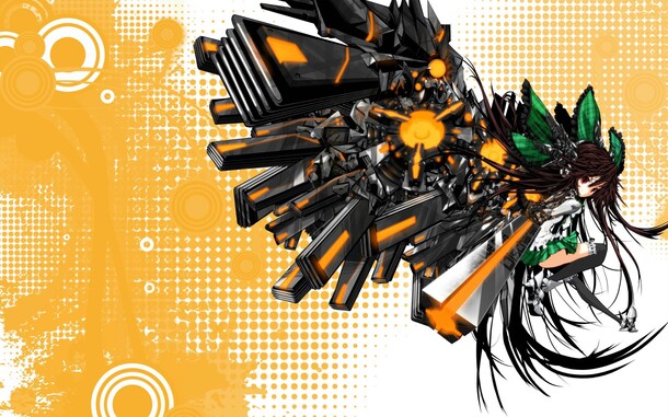 黄色音乐用具几何扁平渐变高清PNG透明壁纸设计素材免费下载