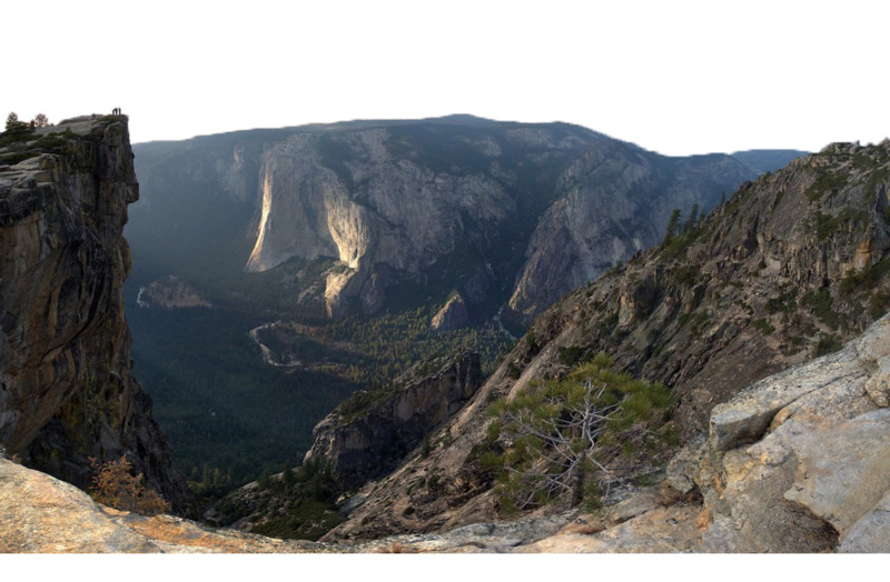盆地山脉高清PNG透明背景风景设计素材免费下载