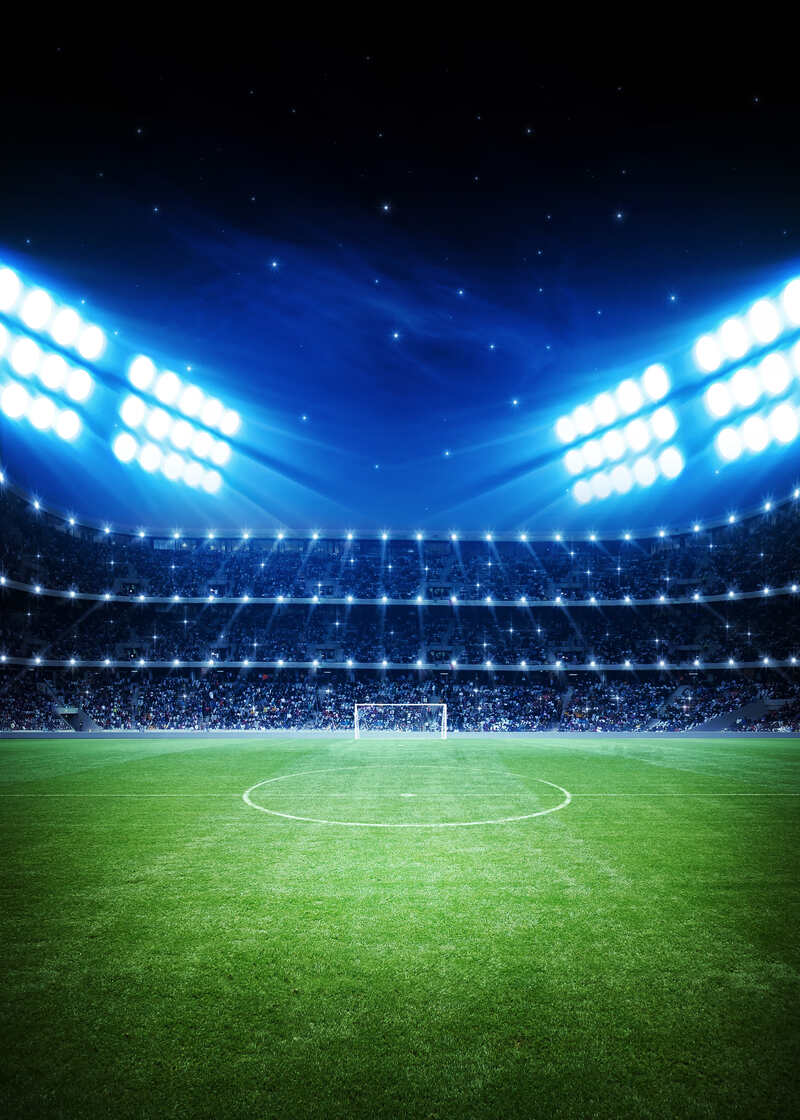 绿色足球场地高清PNG透明底纹设计素材免费下载