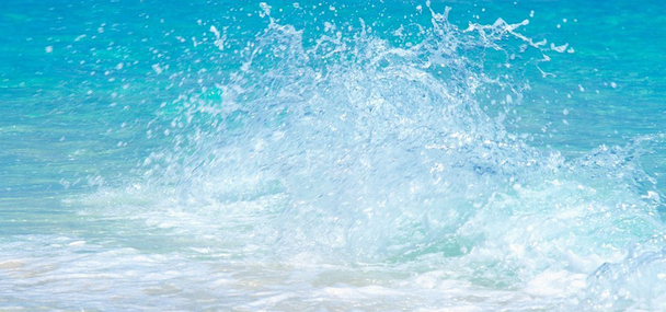 大海浪花背景高清PNG透明素材-免费下载banner海报设计元素