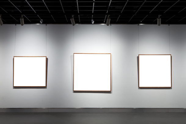 空画廊高清PNG透明背景元素底纹设计素材免费下载