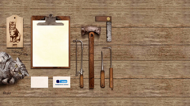 工具笔记猫咪海报高清PNG透明背景元素设计素材免费下载