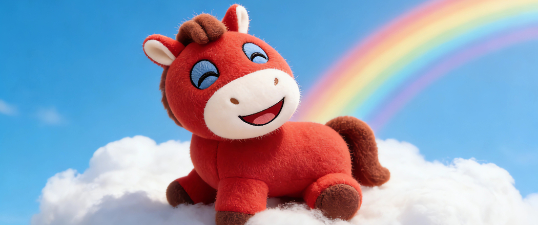 天空彩虹白云笑笑马 3440x1440高清带鱼屏壁纸免费下载 天空彩虹白云笑笑马 3440x1440高清带鱼屏壁纸免费下载