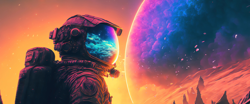 宇航员太空主题4K动漫高清带鱼屏壁纸3440x1440免费下载 宇航员太空主题4K动漫高清带鱼屏壁纸3440x1440免费下载