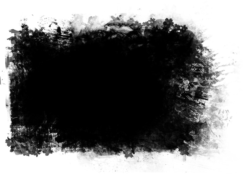 高清PNG透明墨迹笔触文本框装饰元素设计素材免费下载