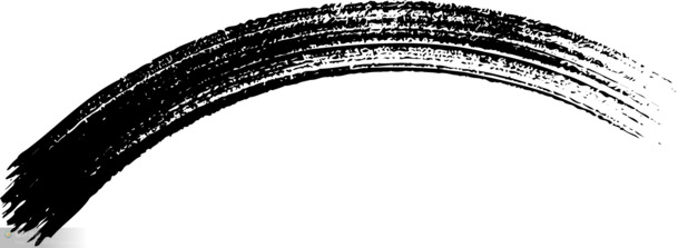 弧线墨迹笔触高清PNG透明装饰元素设计素材免费下载