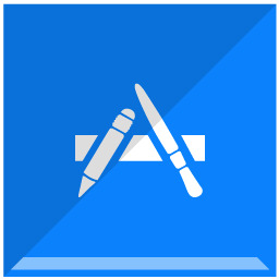 苹果应用商店图标高清PNG透明素材-漂浮花瓣设计图片免费下载