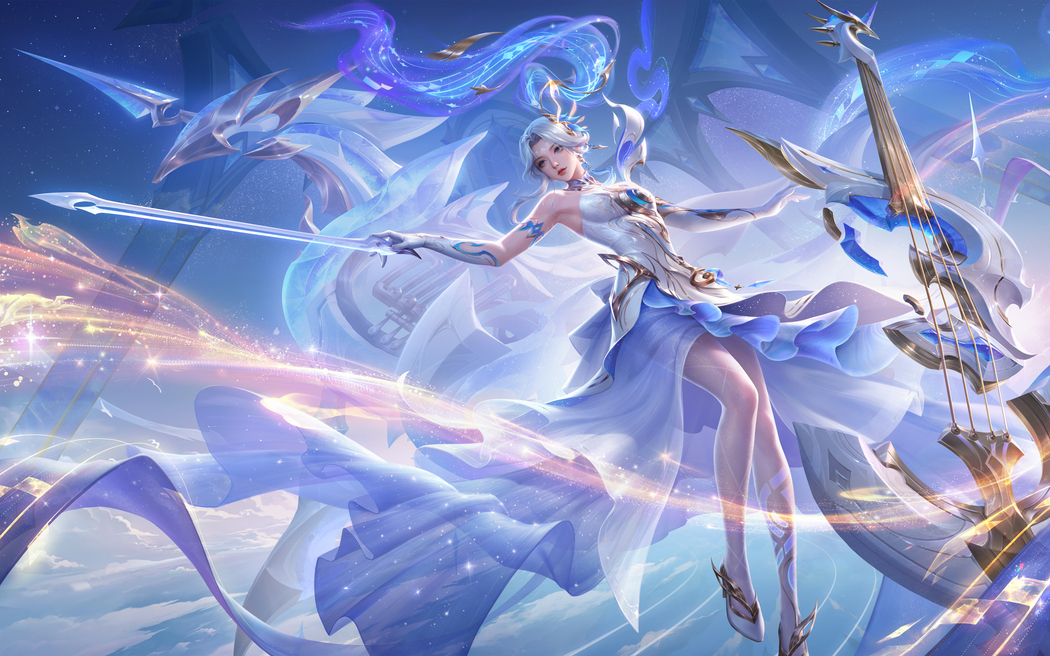 王者荣耀伽罗最初交响 2880x1800高清游戏壁纸免费下载