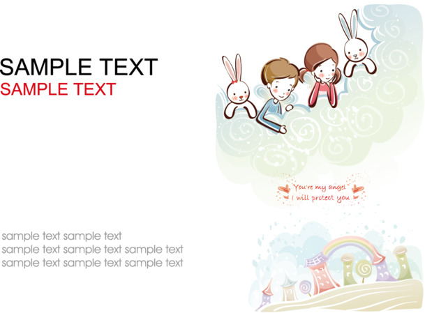 情人节名片卡片底纹背景高清PNG透明设计素材免费下载