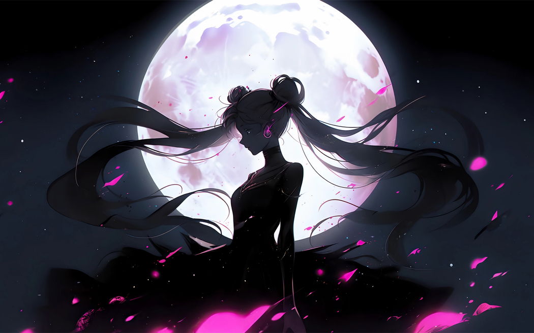 暗黑系美少女战士2880x1800高清壁纸 免费下载