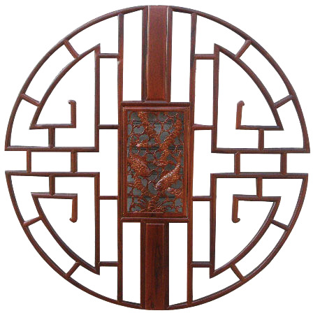 古典雕花窗户中国风高清PNG透明装饰素材免费下载