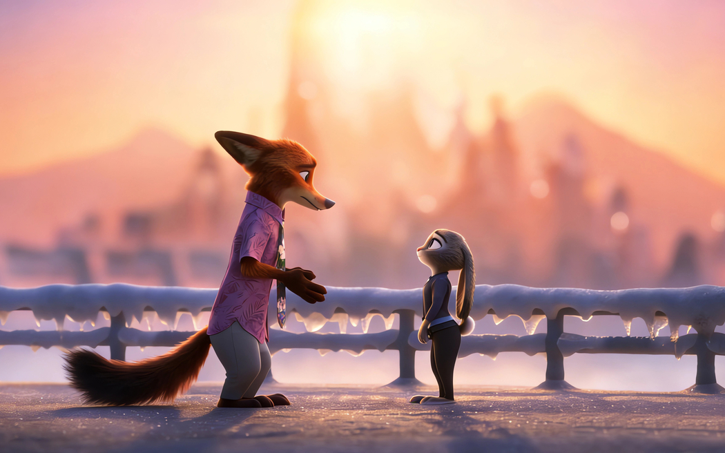 疯狂动物城车机壁纸 2880x1800高清横屏免费下载 适配平板笔记本便携设备