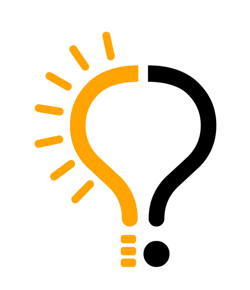 矢量卡通简洁扁平化问号手绘PNG透明高清设计素材免费下载