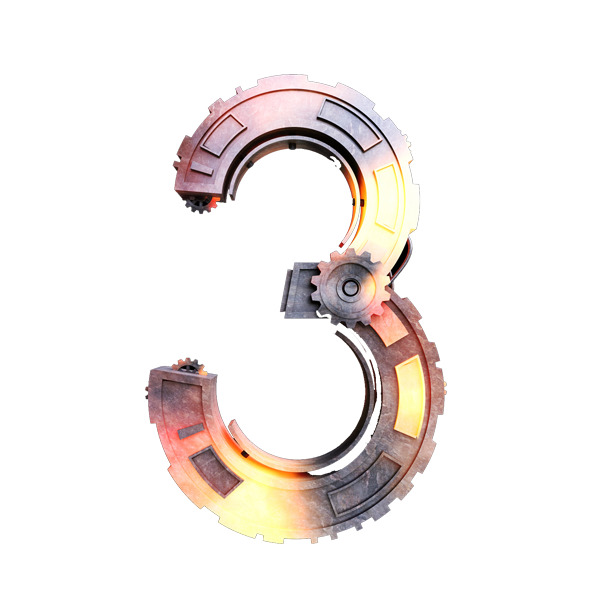 金属艺术字高清PNG透明免扣设计素材免费下载