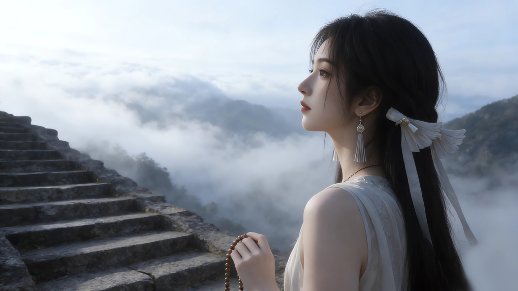 宋玉侧脸唯美4K高清车机桌面横屏壁纸 3840x2160免费下载