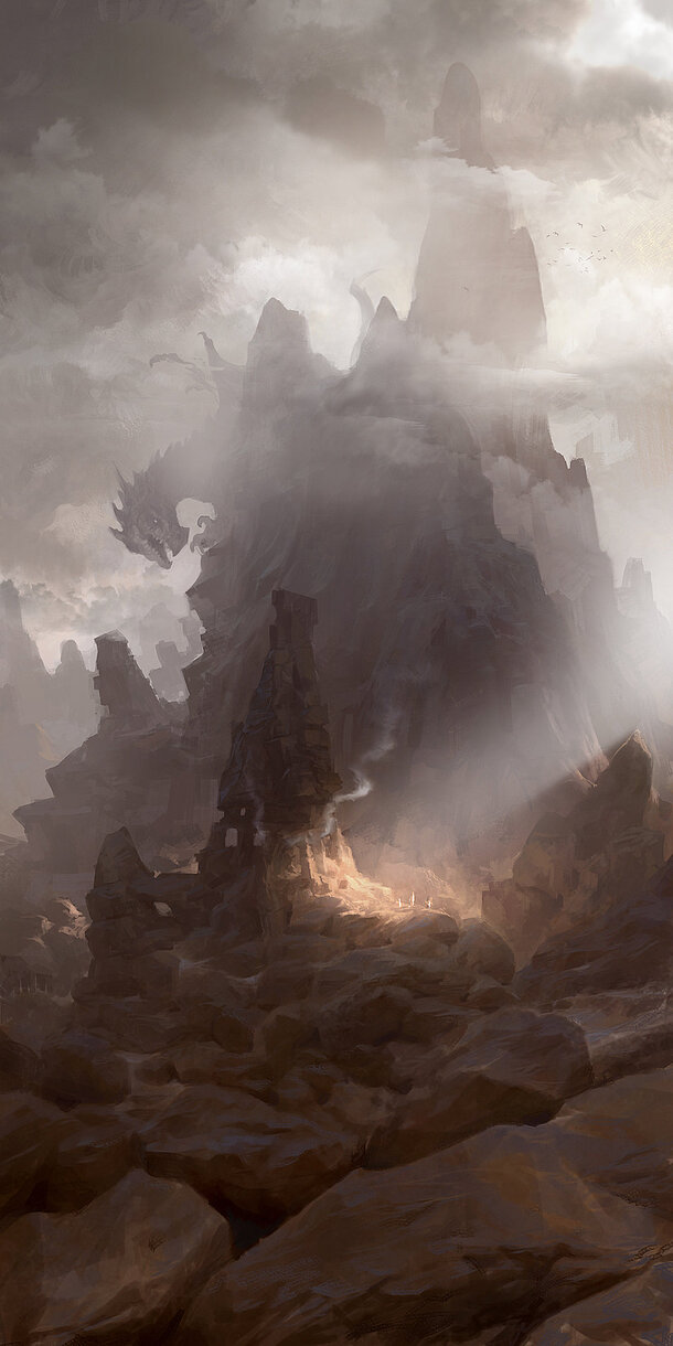 艺术梦幻白云建筑高清PNG透明背景元素H5设计素材免费下载