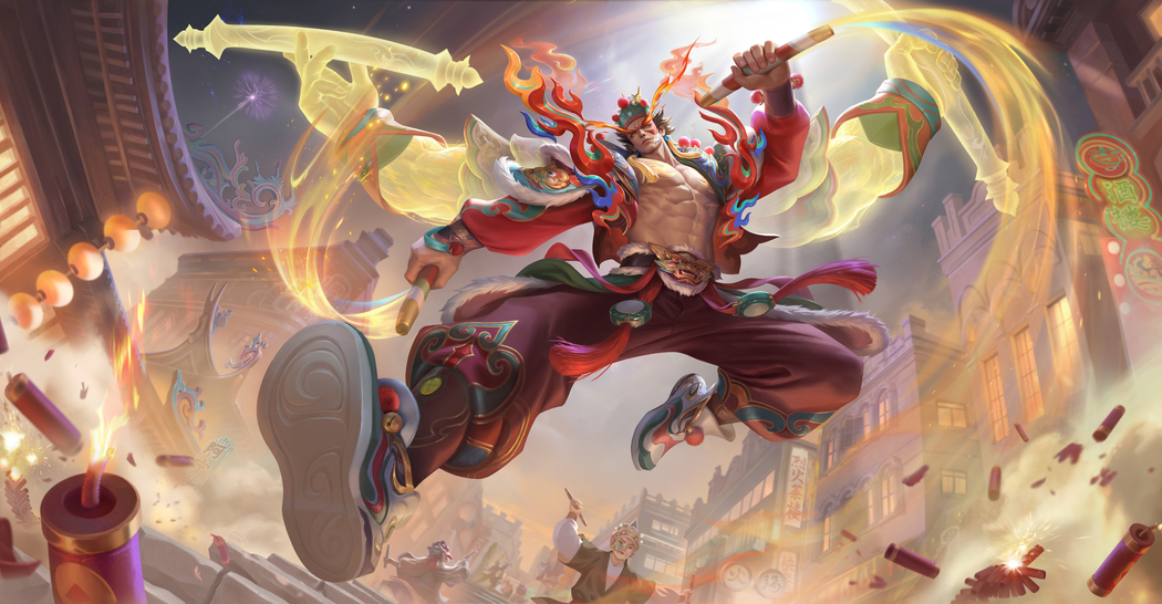 王者荣耀盘古撼世英歌 4154x2160 4K高清游戏壁纸免费下载 王者荣耀盘古撼世英歌 4154x2160 4K高清游戏壁纸免费下载