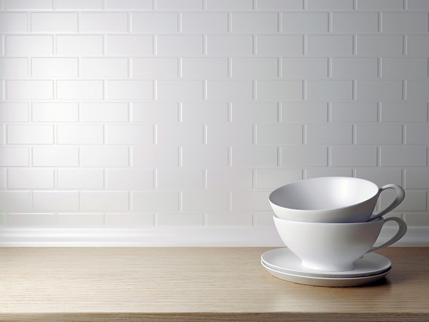 简约墙壁碗碟高清PNG透明背景设计素材免费下载