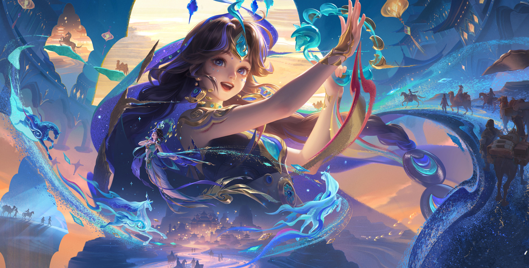 王者荣耀朵莉亚神骥鸣幻洲4K高清游戏壁纸4256x2160免费下载 王者荣耀朵莉亚神骥鸣幻洲4K高清游戏壁纸4256x2160免费下载