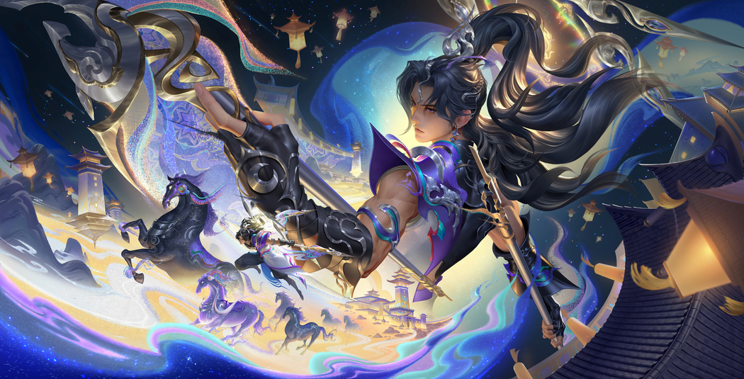 王者荣耀马超神骥逐星野4K高清游戏壁纸4242x2160免费下载