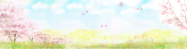 春暖桃花高清PNG透明背景元素banner海报设计素材免费下载