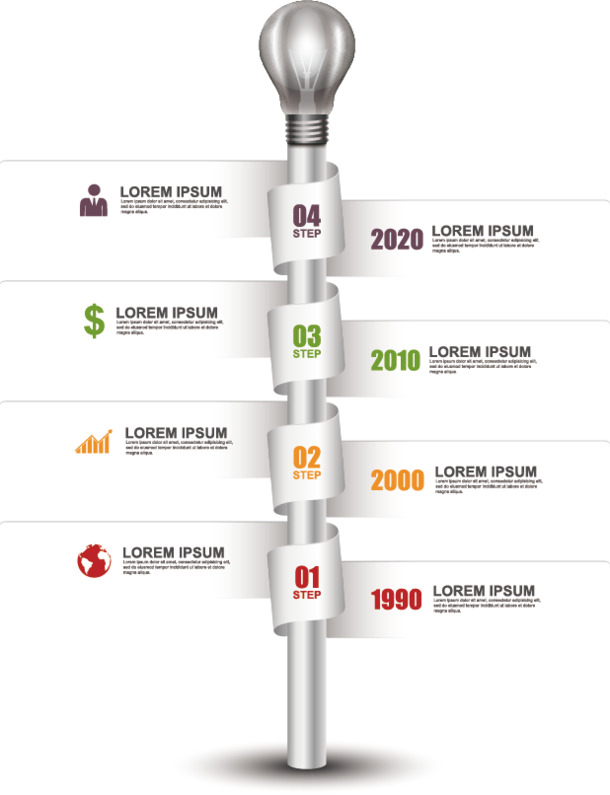 矢量流程图高清PNG透明及PPT EPS格式设计素材免费下载
