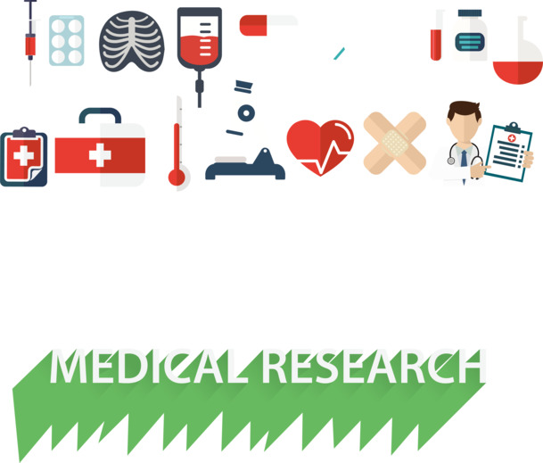 医学研究报告封面设计素材-高清PNG透明图片PPT装饰元素免费下载
