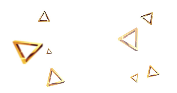 创意合成漂浮三角形高清PNG透明几何设计素材免费下载