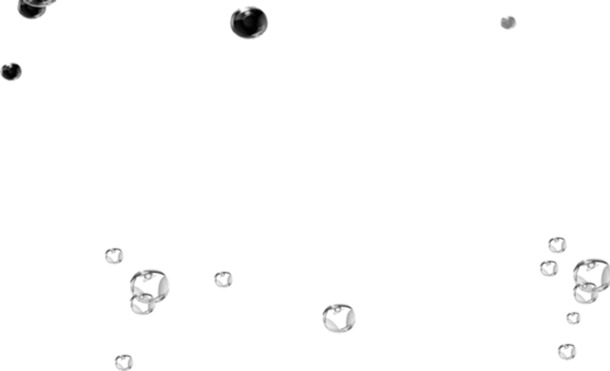 透明雨滴高清PNG漂浮元素设计素材免费下载