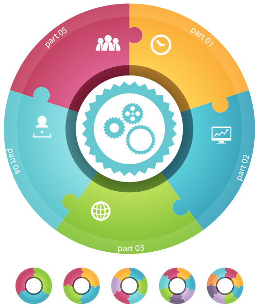PPT元素高清PNG透明装饰素材免费下载