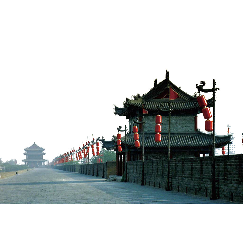 雄伟古城门高清PNG透明背景摄影设计素材免费下载