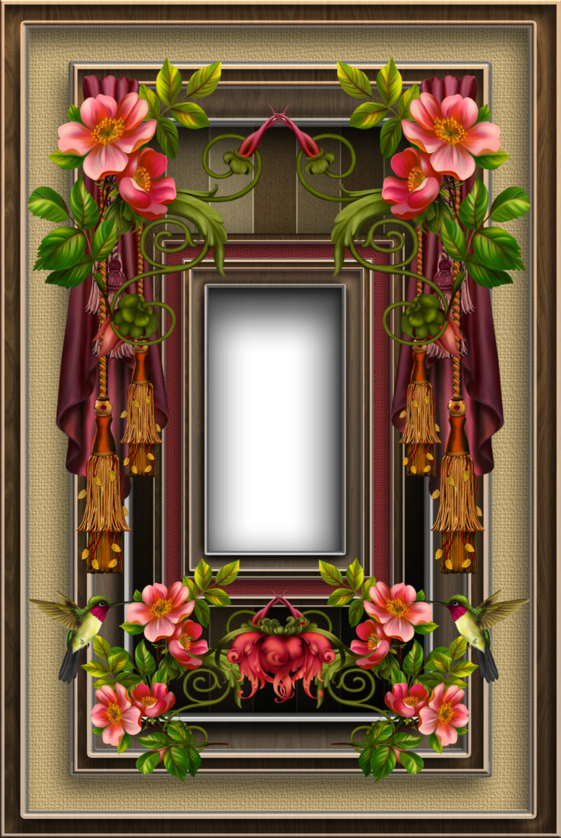 最美相框186高清PNG透明背景设计素材免费下载