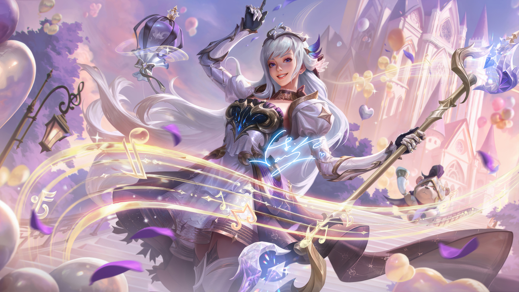 LOL英雄联盟臻藏告白气球拉克丝4K高清游戏壁纸3840x2160免费下载