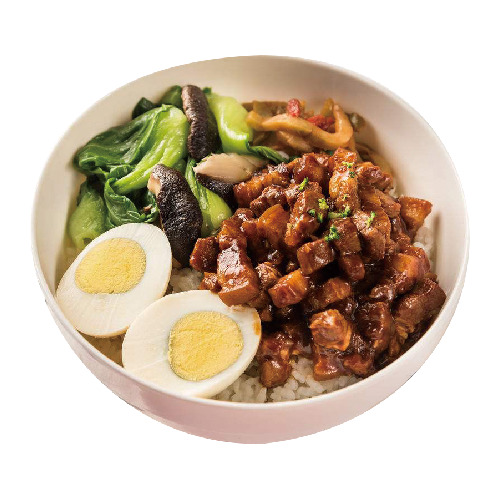 实物美食美味卤肉饭高清PNG透明图片-生活用品设计素材免费下载