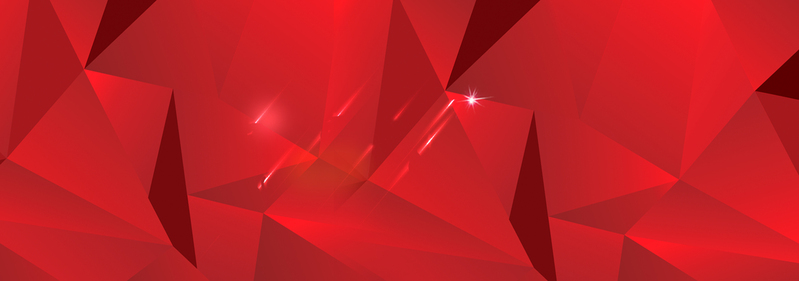 淘宝天猫双红色几何背景高清PNG透明海报设计素材免费下载