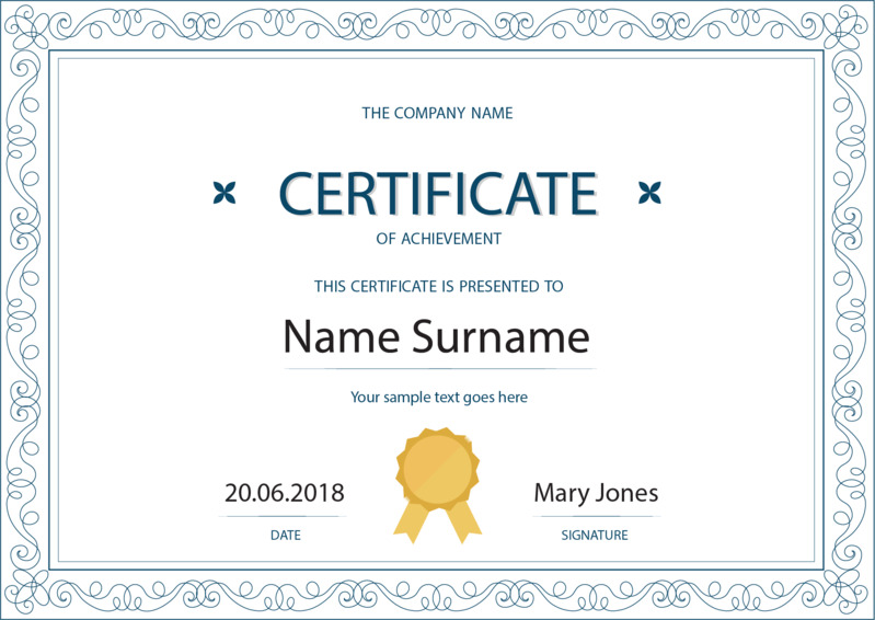 深蓝色欧式花藤边框高清PNG透明免扣设计素材免费下载