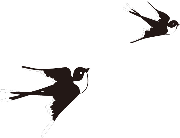 卡通春天燕子高清PNG透明装饰元素动物设计素材免费下载