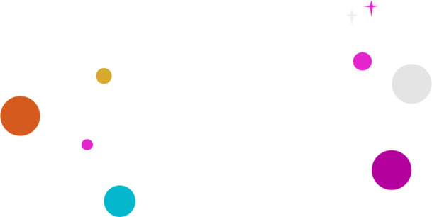 紫色蓝色飞舞圆球高清PNG透明漂浮元素设计素材免费下载