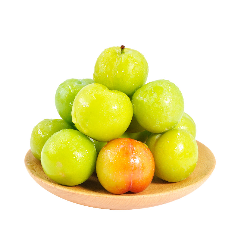 新鲜早李子高清PNG透明动植物植物设计素材免费下载