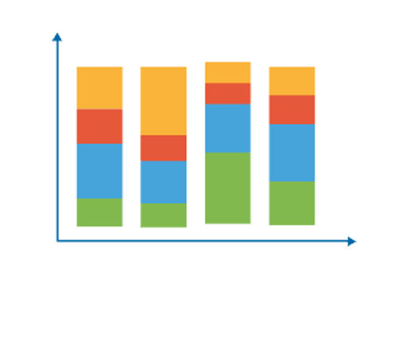 统计图上升高清PNG透明装饰元素PPT素材免费下载