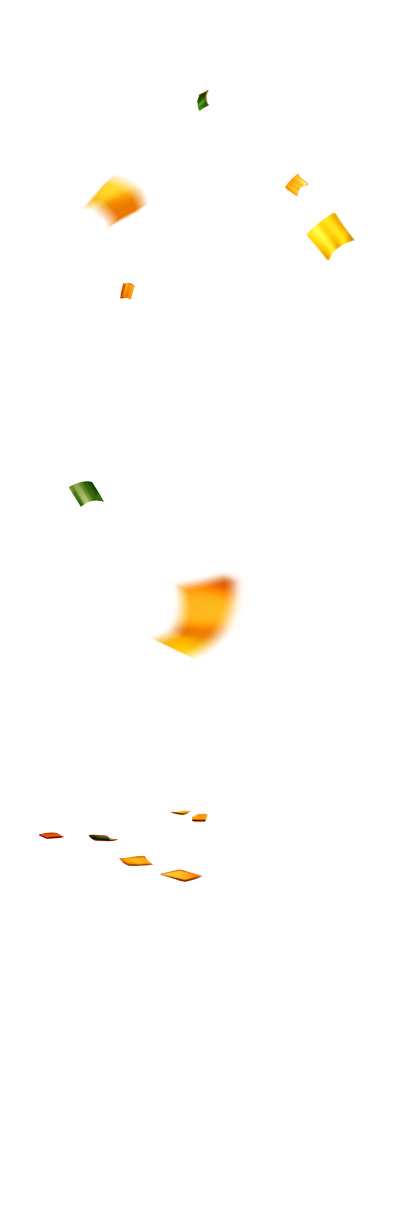 飞舞飘带高清PNG透明漂浮彩带设计素材免费下载