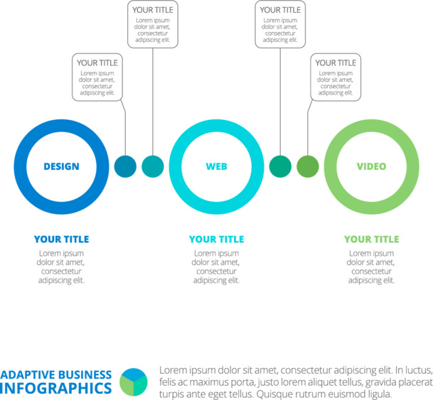 流程注释信息图表高清PNG透明装饰元素PPT素材免费下载