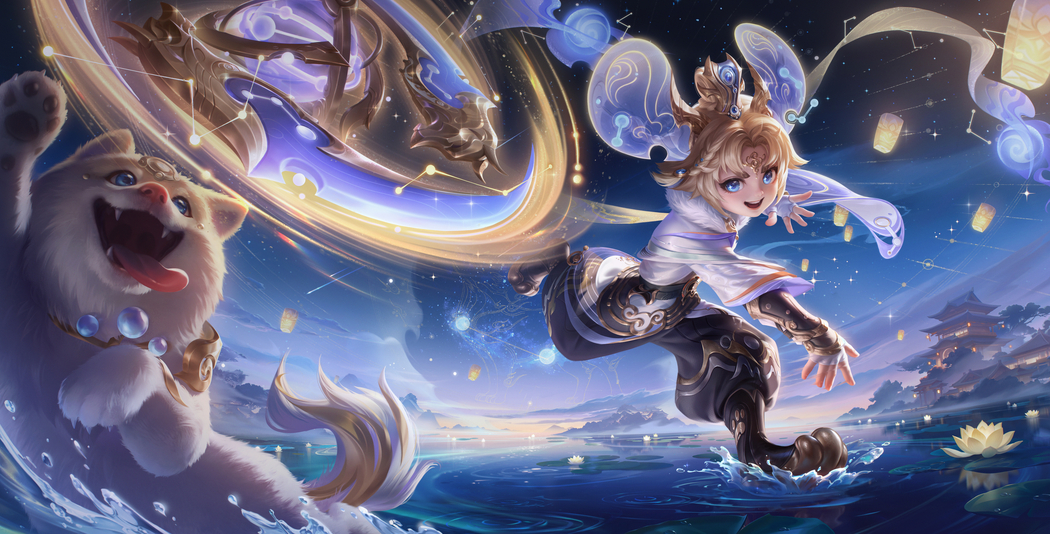 王者荣耀李元芳星君娄金4K高清无水印游戏壁纸4244x2160免费下载