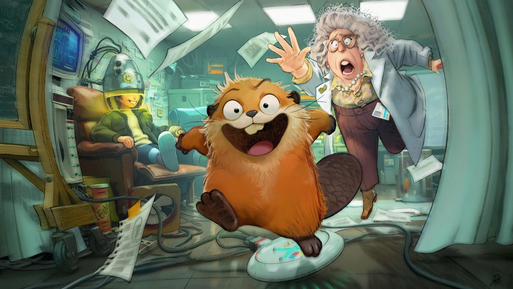 河狸变身计划Hoppers 4K高清剧照壁纸3840x2160免费下载