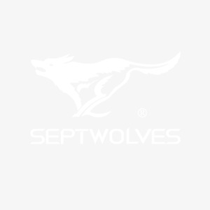 七匹狼白色logo高清PNG透明装饰元素动物设计素材免费下载