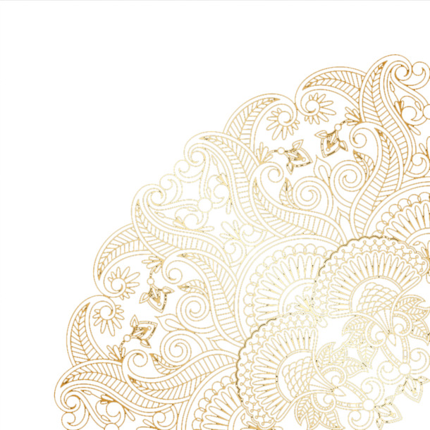 精致金色花纹背景矢量高清PNG透明装饰元素设计素材免费下载