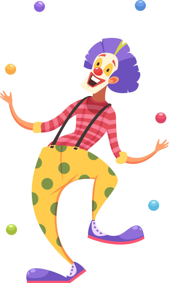 愚人节搞怪插画