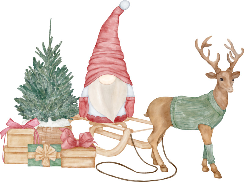 圣诞系列高清PNG透明图片-节日元素设计素材免费下载