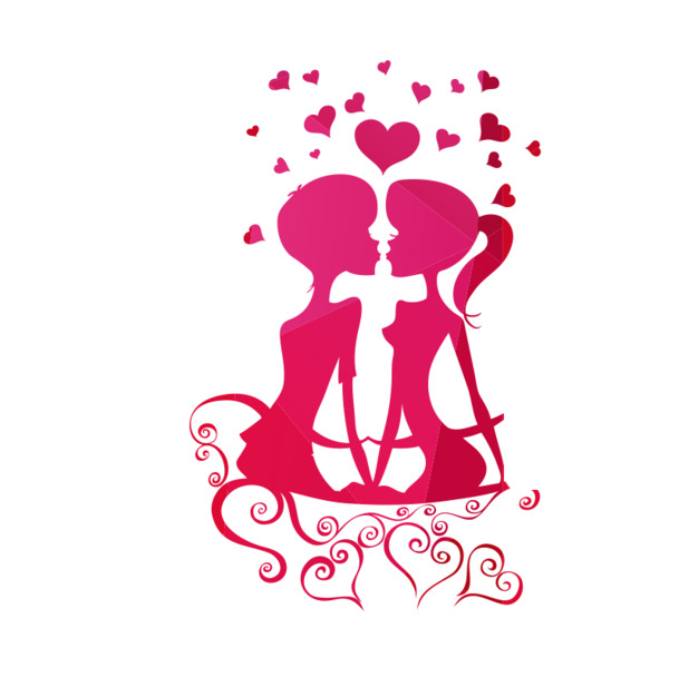 搞对象恋爱情人节高清PNG透明图片设计素材免费下载