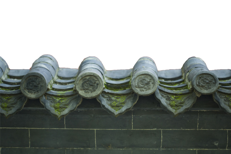 青砖瓦墙高清PNG透明背景摄影风景设计素材免费下载